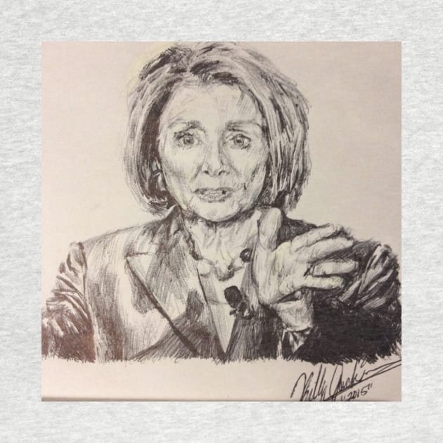 House Speaker Nancy Pelosi by billyhjackson86